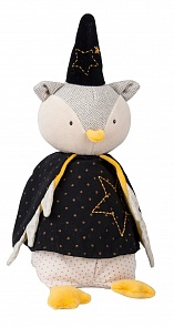 Музыкальная мягкая игрушка – Сова, 27 см. (Moulin Roty, 664043)